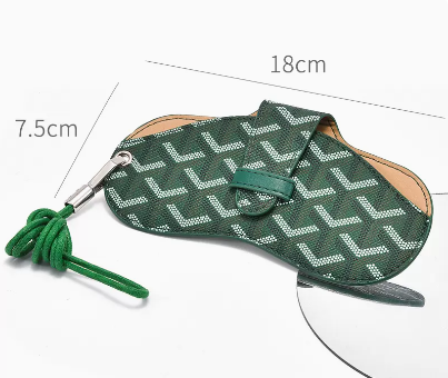 Popular glasses bag (green)