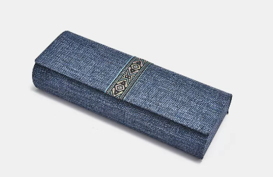 Popular glasses case (denim blue)
