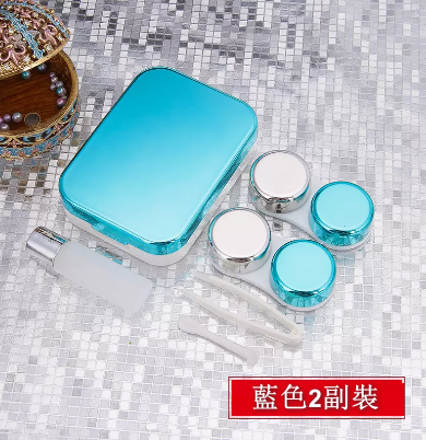 Popular contact lens case (blue 2 pairs)