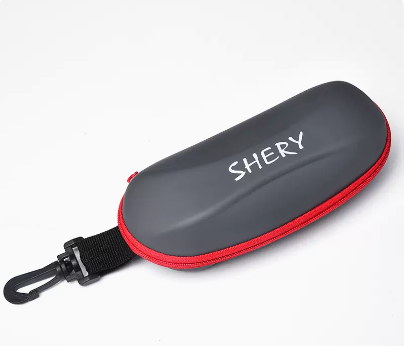 Popular glasses case (energetic gray (free cleaning set))