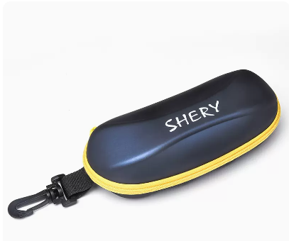 Popular glasses case (vibrant blue (free cleaning set))