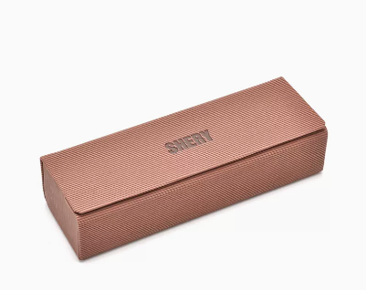 Popular glasses case (brown)