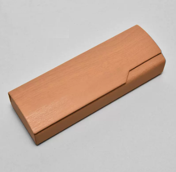 Popular glasses case (native wood color (comes with lens cloth + cleaner))