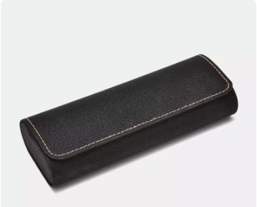 Popular glasses case (starry sky black (comes with lens cloth + cleaning fluid))