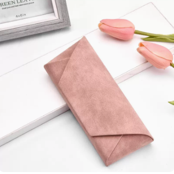 Popular glasses case (pink)