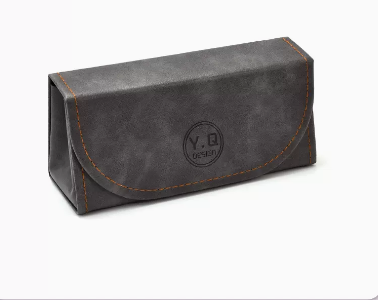 Popular glasses case (grey)