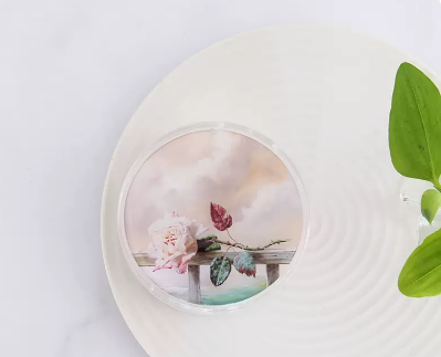 Popular contact lens box (Impression-Rose)