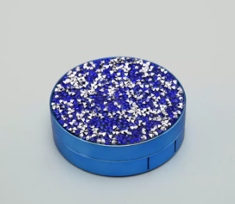 Popular contact lens box (blue)