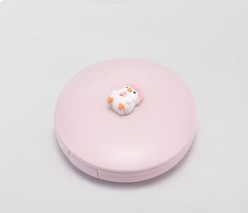 Popular contact lens case (little pink chicken) (specification: 80*25mm)