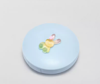Popular contact lens case (little blue rabbit) (specification: 80*25mm)