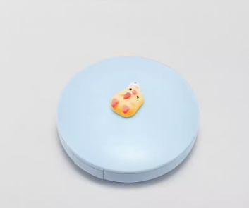 Popular contact lens case (little blue chicken) (specification: 80*25mm)