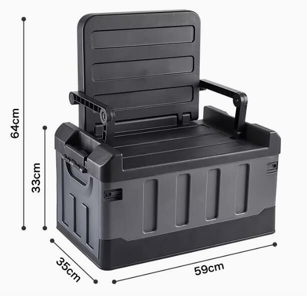 Hot style (black and gray) car storage box