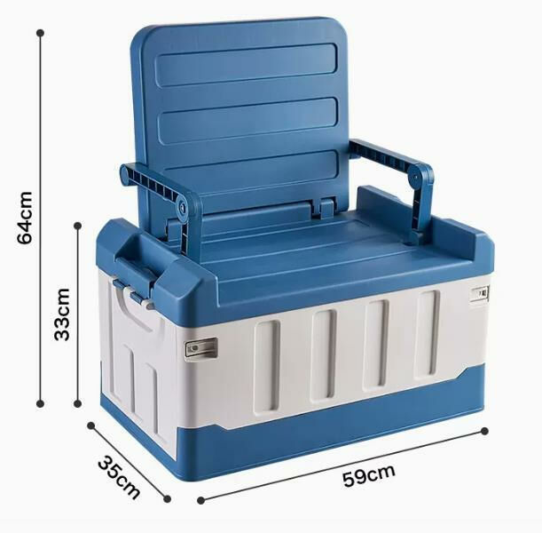 Hot style (blue and white) car storage box