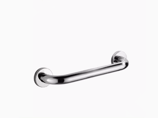 Hot push stainless steel bathroom handrail (punch hole 38CM) (specification: 38*3.2CM)
