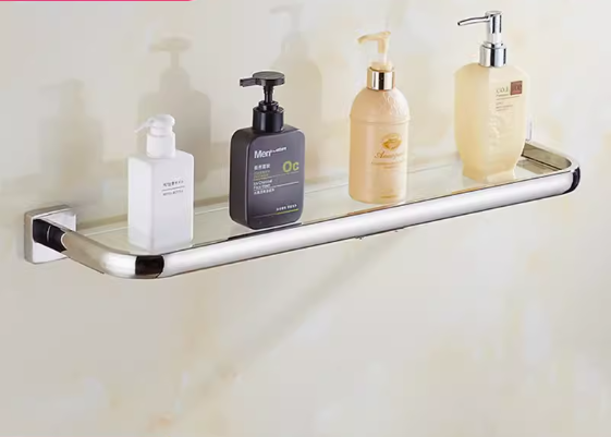 Hot push stainless steel glass storage rack (53CM) (Specification: 33*14CM)
