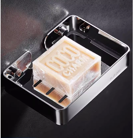 Hot push stainless steel soap box (large size) (specification: 23*12CM)