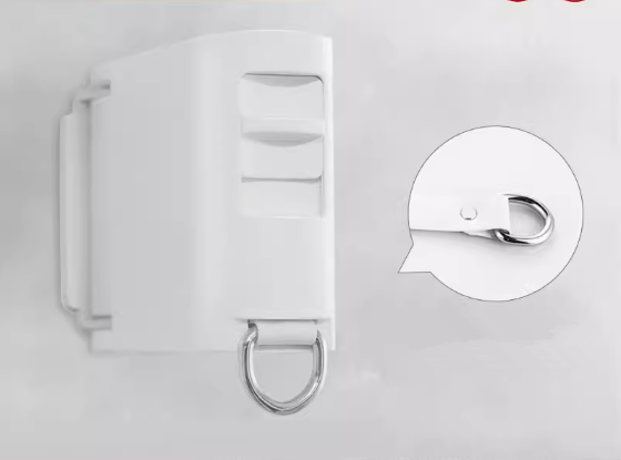 Hot push folding clothes drying belt (porcelain white load-bearing 20KG) (specification: 13.5*10*2CM)