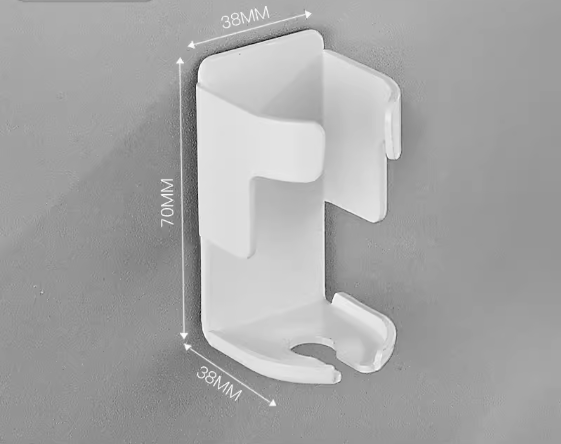 Hotly recommended bathroom electric toothbrush holder (white one pack) (specification: 3.8*7*3.8CM)