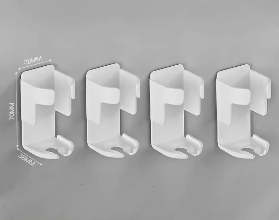 Hotly recommended bathroom electric toothbrush holder (white set of four) (specification: 3.8*7*3.8CM)