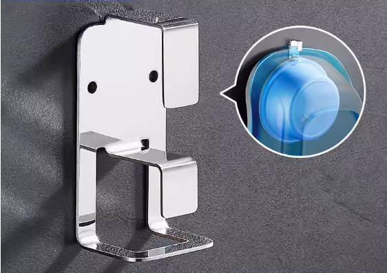 Hot push stainless steel washbasin hook (dual use for washbasin/bathtub) (Specification: 10*5*3.8CM)