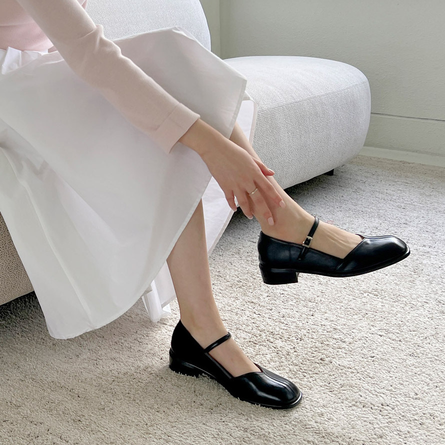 韓國製手工皮鞋🇰🇷SOVO Mendel's Mary Jane Pumps
