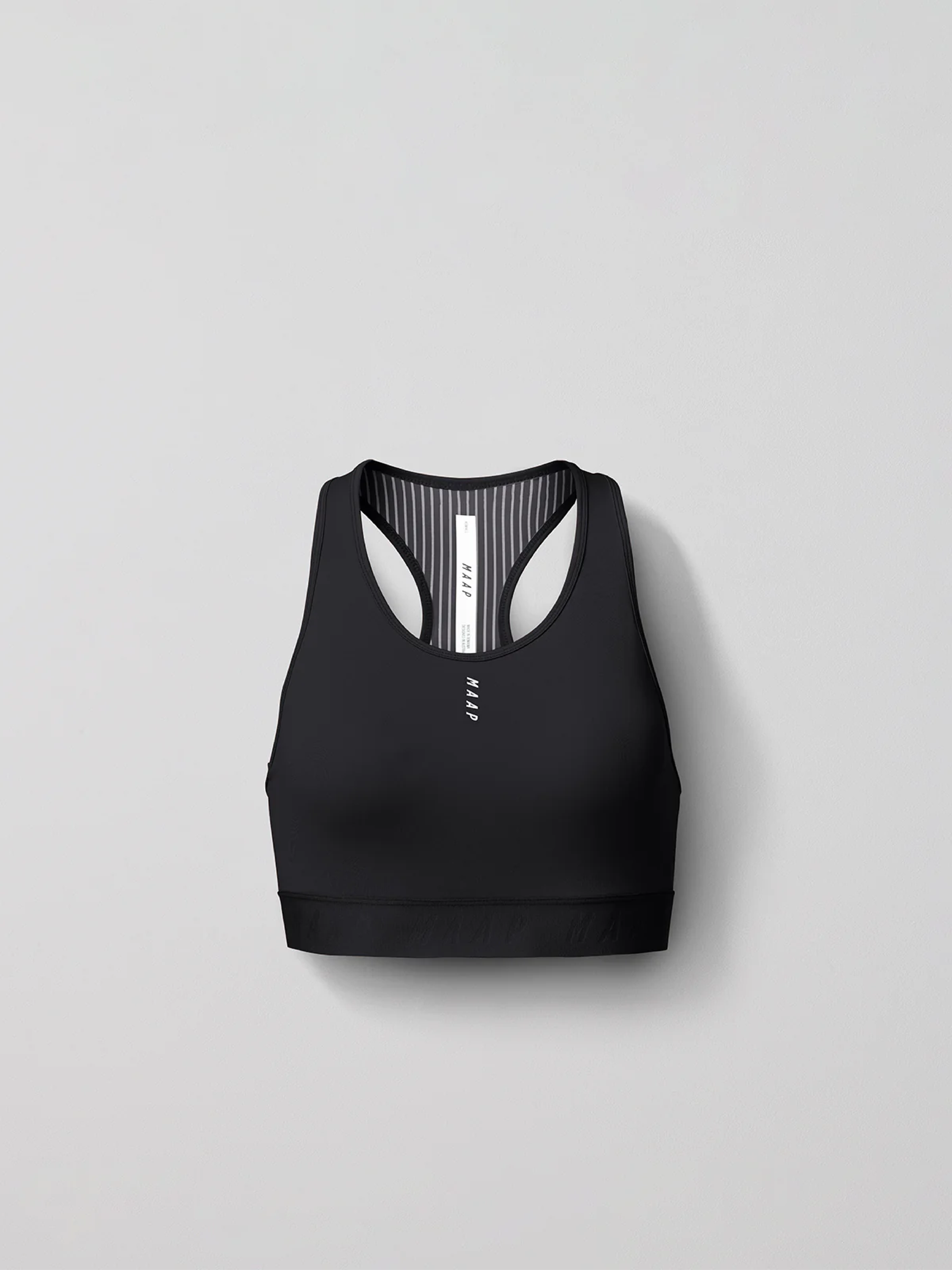 【MAAP】W's Sequence Crop Bra 運動內衣 /  Black 霧黑