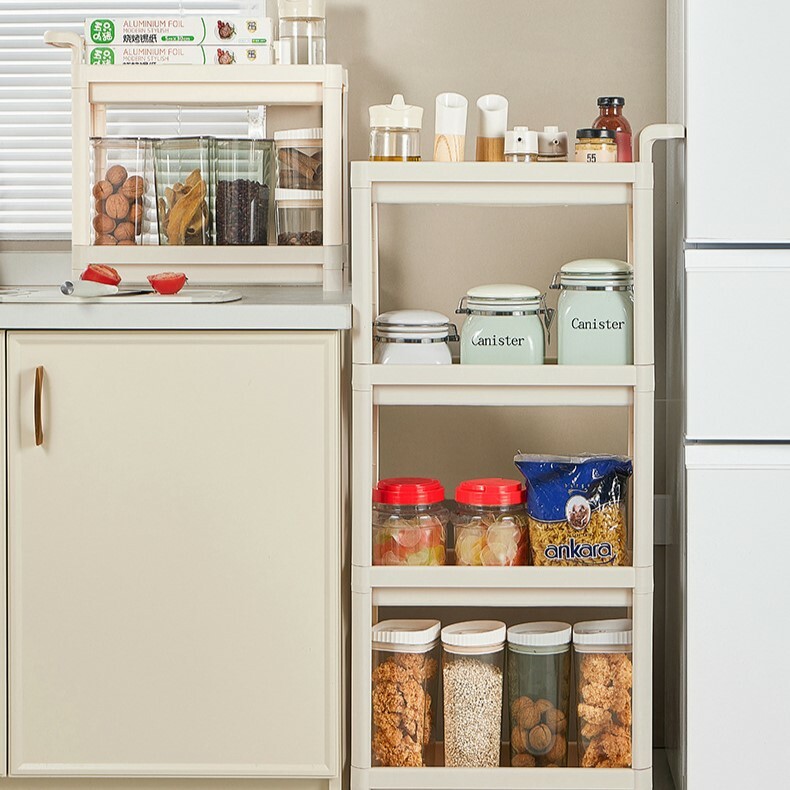 《4557》夾縫置物小推車