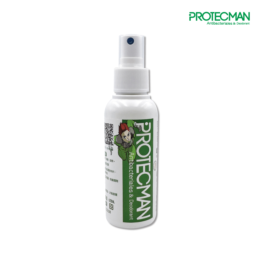 【PROTECMAN】好攜帶茶樹抗菌除臭噴霧 120ml