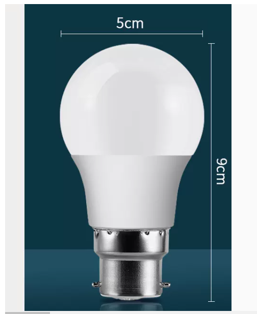Hot recommended LED energy-saving light bulb E22 bayonet (5W white light)