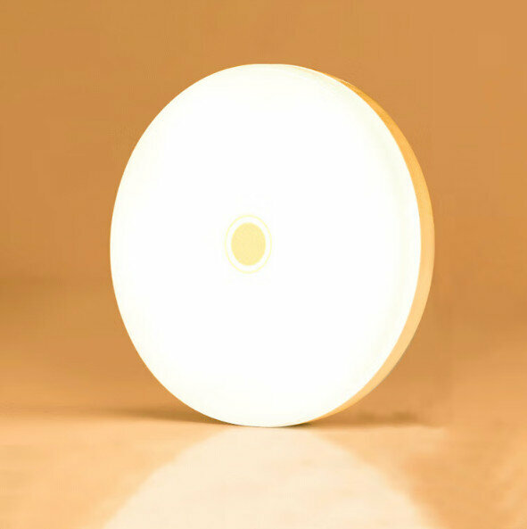 Hot push bedside rechargeable night light (size: 8.5*8.2*2.2cm)