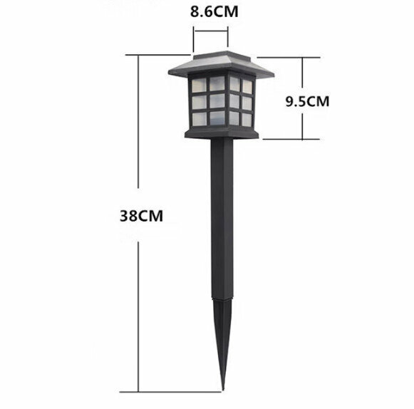 Hot recommended outdoor courtyard lawn floor lamp (white light)
