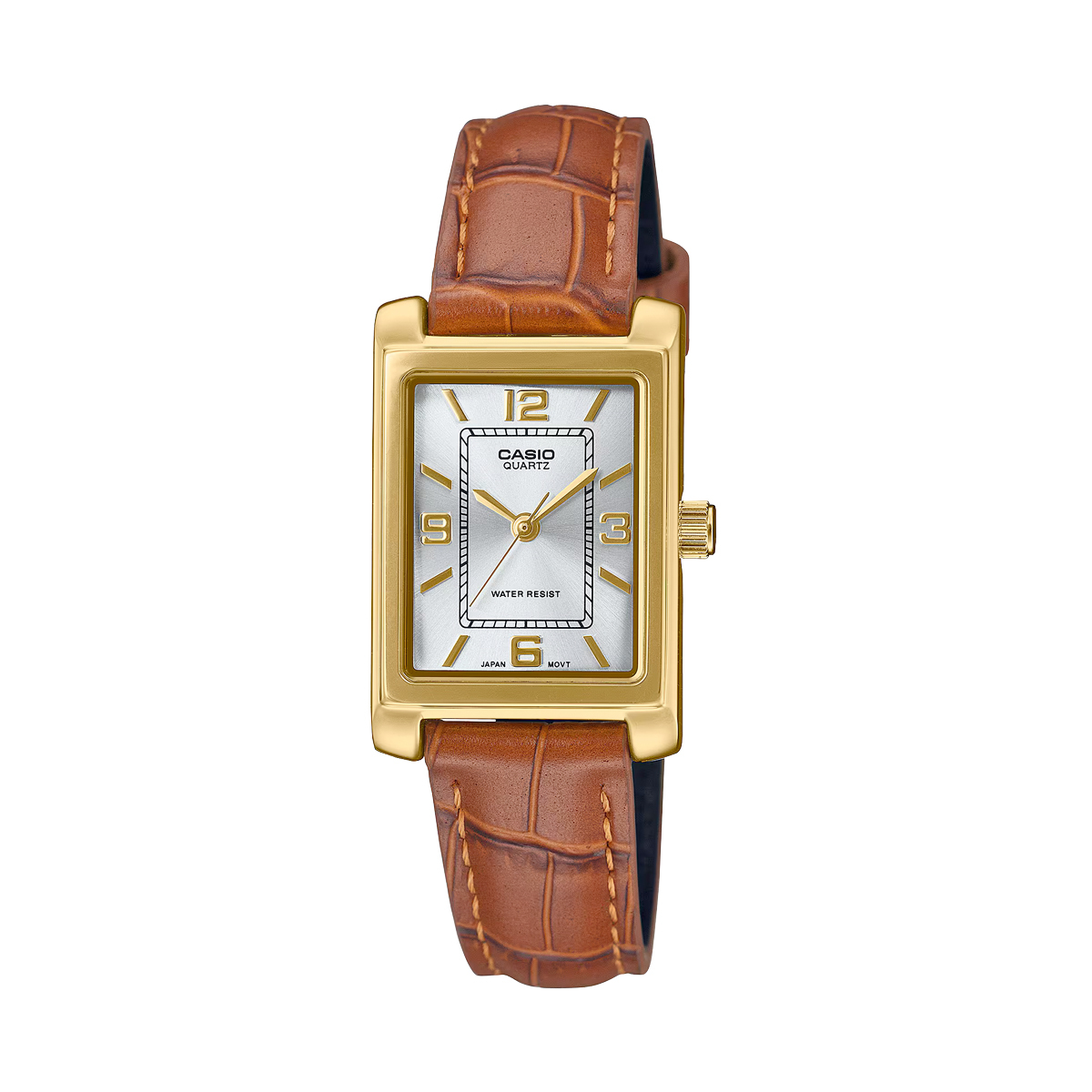 Casio LTP-1234GLL-7A 21mm Ladies Leather Strap Vintage Watch