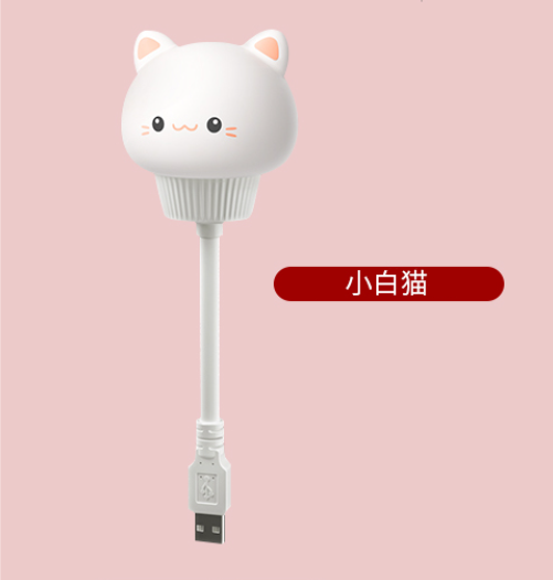 Popular smart control voice night light (cute kitten) (USB voice light)