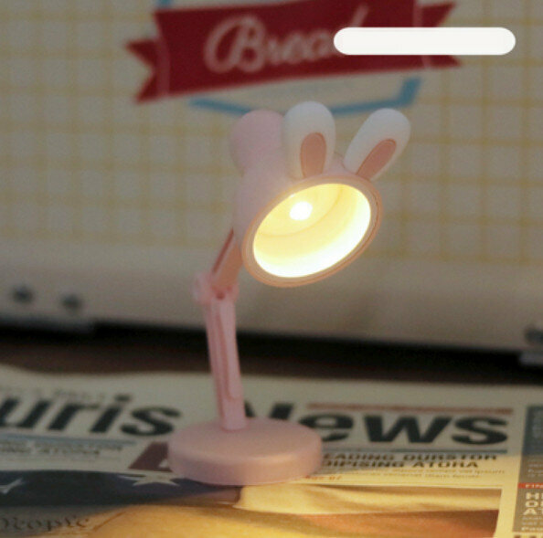 Popular bedroom bedside mini night light (white rabbit ears)