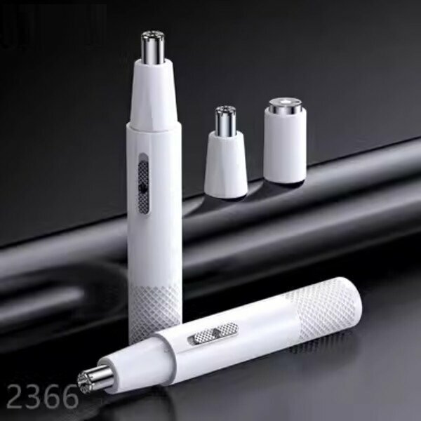 新款電動鼻毛修剪器（米白色雙用款）