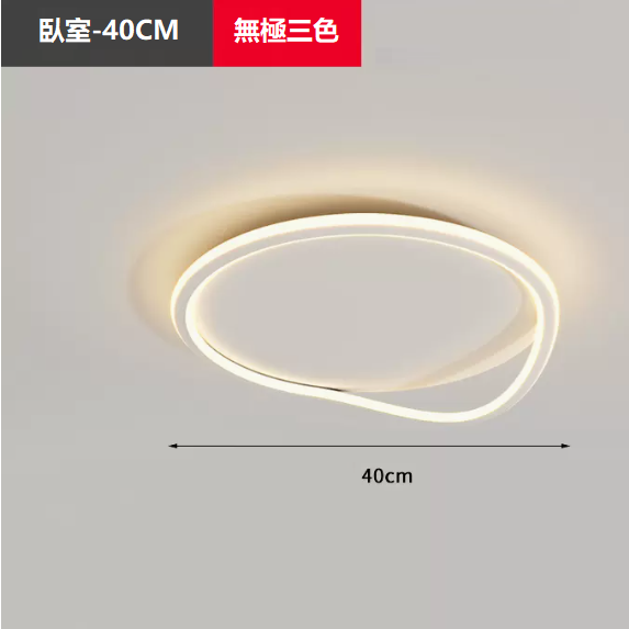 Hot Selling Ceiling Lamp (TY1035_Bedroom 40CM Remote Control [Infinitely Dimmable])
