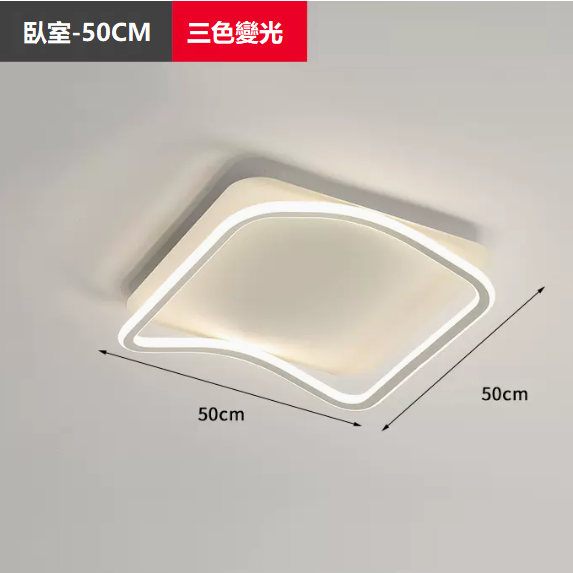 Hot Selling Ceiling Lamp (TY1052_Bedroom 50CM Wall Control [Three Color Dimming])