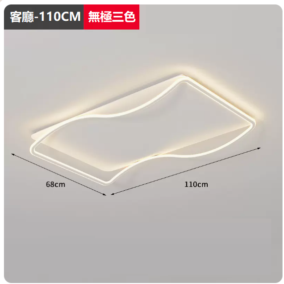 Hot selling ceiling lamp (TY1033_large living room 110CM remote control [stepless dimming])