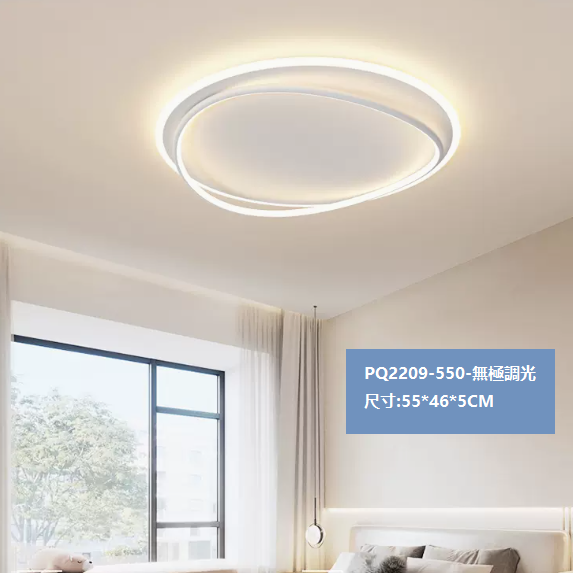 Hot selling ceiling lamp (PQ2209 white_round 55CM remote control [stepless dimming])
