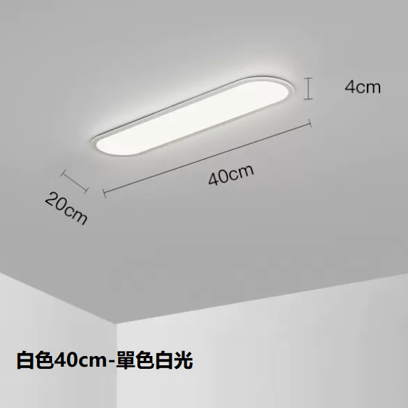 熱賣吸頂燈（白色40CM單色白光）