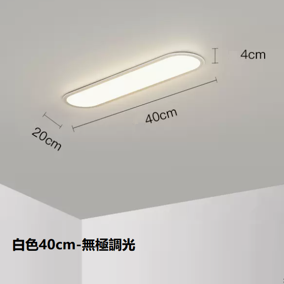 熱賣吸頂燈（白色40CM無極調光）