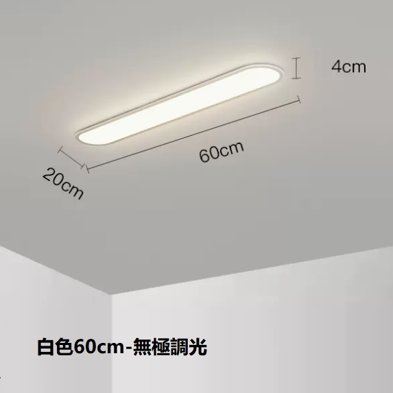 熱賣吸頂燈（白色60CM無極調光）