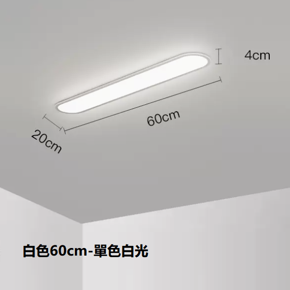 熱賣吸頂燈（白色60CM單色白光）
