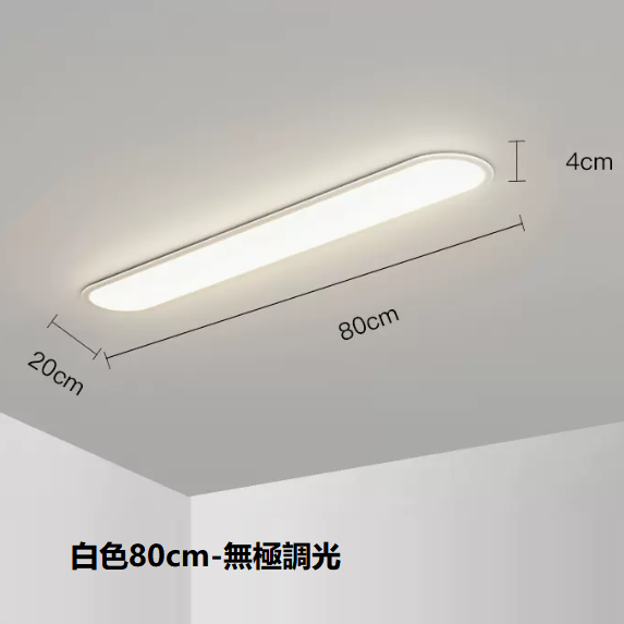 熱賣吸頂燈（白色80CM無極調光）