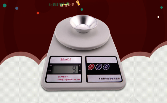 Popular kitchen electronic scale (5kg) (specification: 23*16.5*14.5CM)