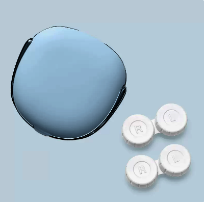 爆款隱形眼鏡清洗器（藍色（多配2個清洗倉））（尺寸82mm*89mm*34mm）