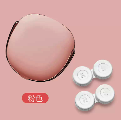 爆款隱形眼鏡清洗器（粉色（多配2個清洗倉））（尺寸82mm*89mm*34mm）