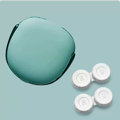 爆款隱形眼鏡清洗器（綠色（多配2個清洗倉））（尺寸82mm*89mm*34mm）