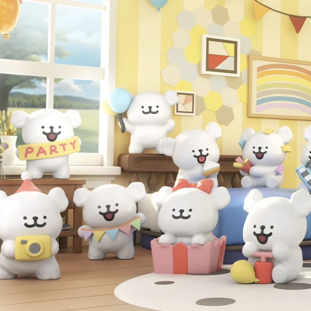 MALTESE 線條小狗 派對系列 迷你公仔 盲袋 / 預購