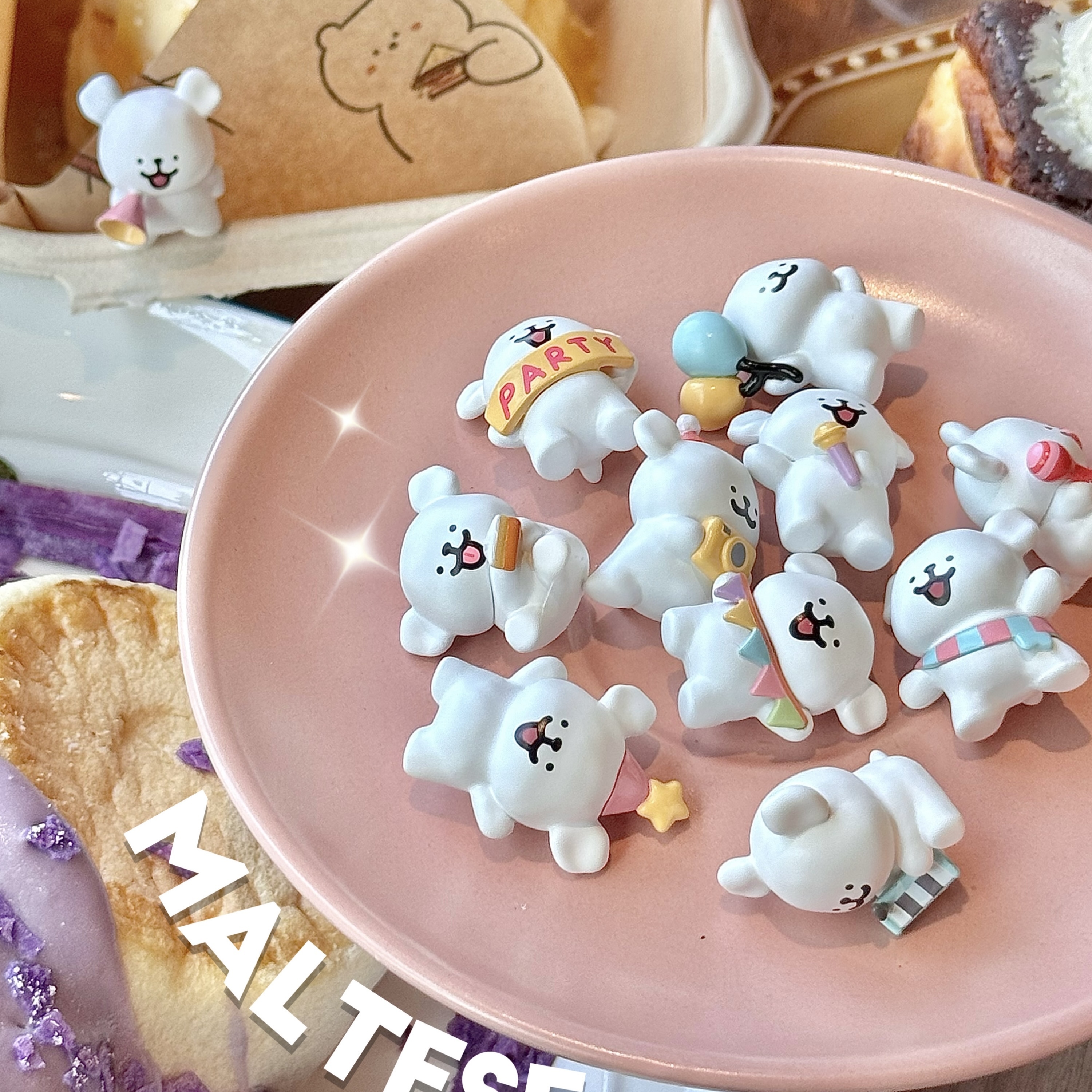 MALTESE 線條小狗 派對系列 迷你公仔 盲袋 / 預購